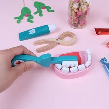 6 шт./компл. для детей деревянный детский набор доктора игрушка "Медсестра" Набор Косплей доктор инструменты для игры зубная паста Обучающие ролевые игры