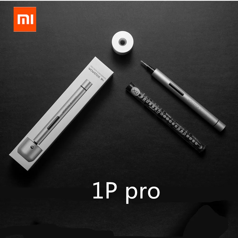 

Update Xiaomi mijia wowstick 1P+ pro 23 In 1 Electric Screw Mi Driver Cordless Power Screw mijia driver Kits with Holder Base