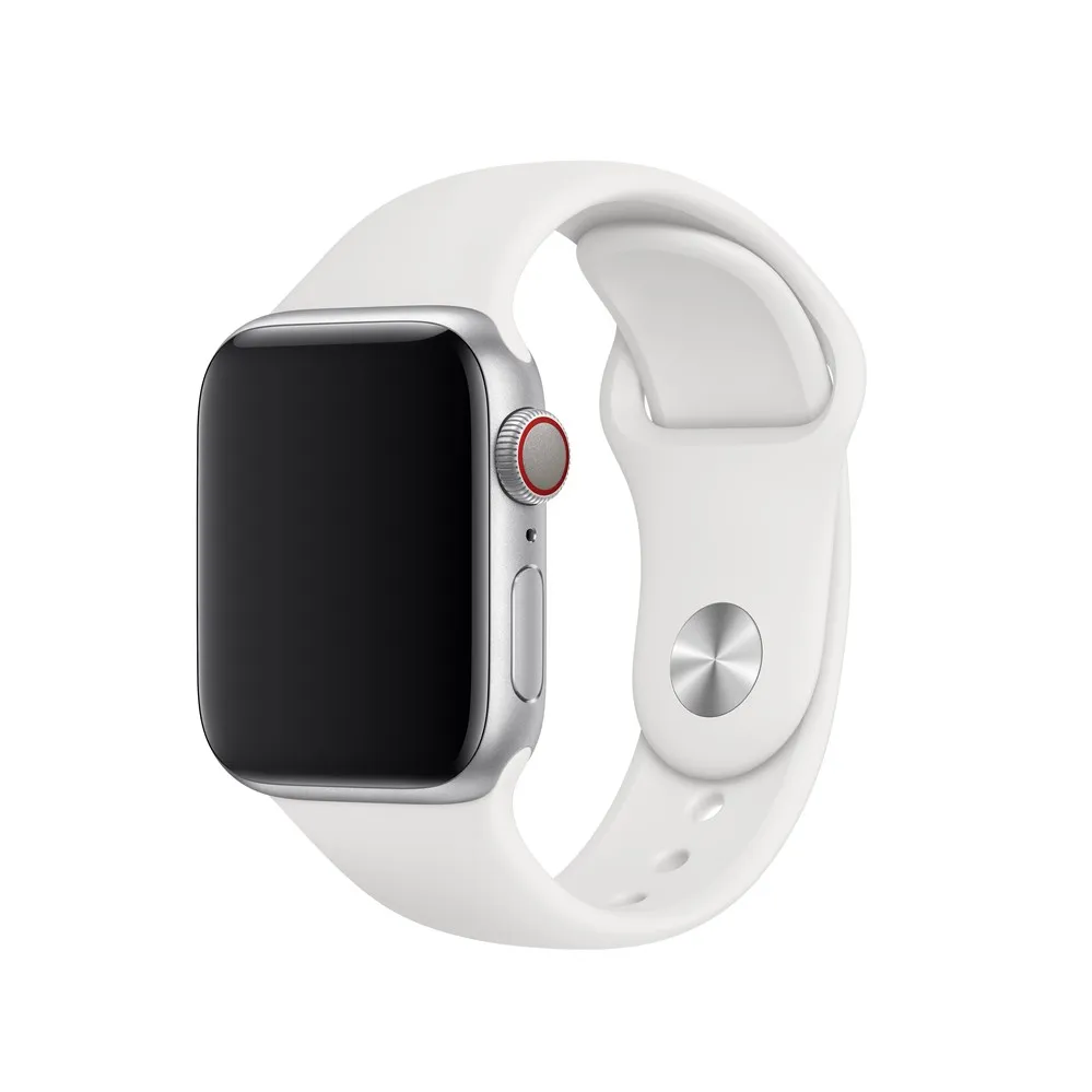 Apple MTP52ZM/A ремешок белый Watch Series 4 фторэластомер 1 шт (ы)| |