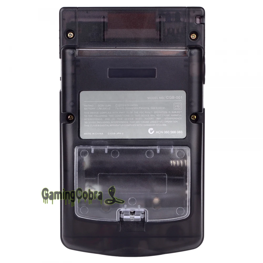 Прозрачная крышка батарейного отсека Запасные части для Gameboy Color GCAJ0008GC|parts|parts for |