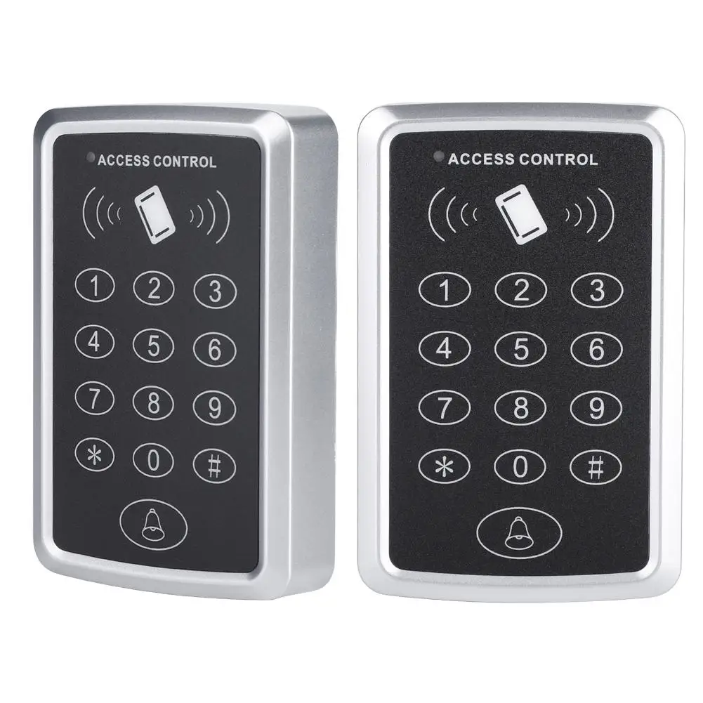 

T119 Door Access Controller RFID Reader 125KHz Access Control Keypad Digital Panel Card Reader Home Security Door Lock System