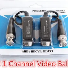 10 пар пассивный видео балун передатчик и трансивер с кабелем для 1080 P TVI/CVI/TVI/AHD /960 H DVR Камера CCTV Системы
