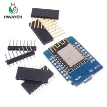 ESP8266 ESP-12 ESP12 WeMos D1 Мини-модуль Wemos D1 Мини WiFi макетная плата Micro USB 3,3 В на основе ESP-8266EX 11 цифровых контактов