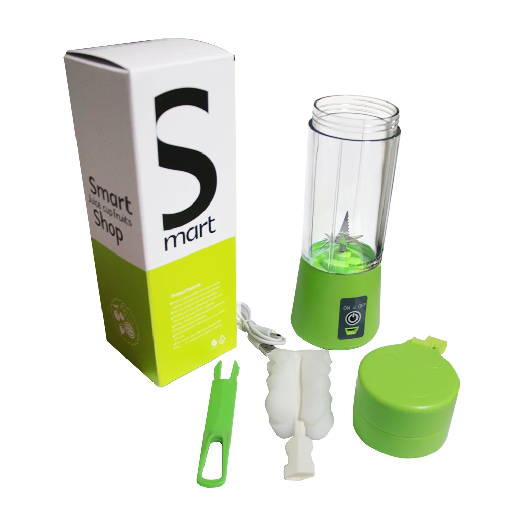 

400ml Portable Juice Blender USB Juicer Cup Multi-function Fruit Mixer Six Blade Mixing Machine Smoothies Baby Food dropshipping