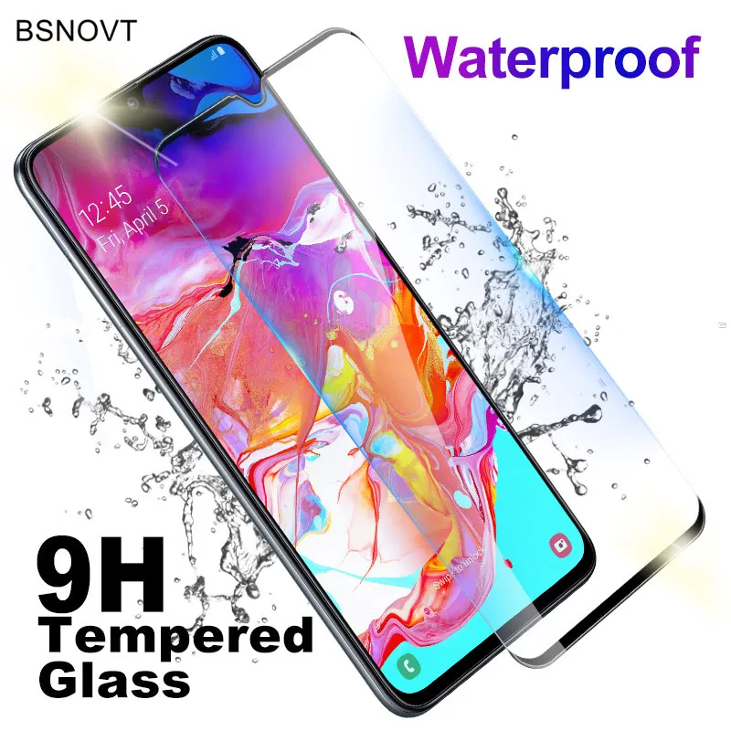 2 шт Защита экрана для Samsung Galaxy A70 стекло полное покрытие полный клей защитное