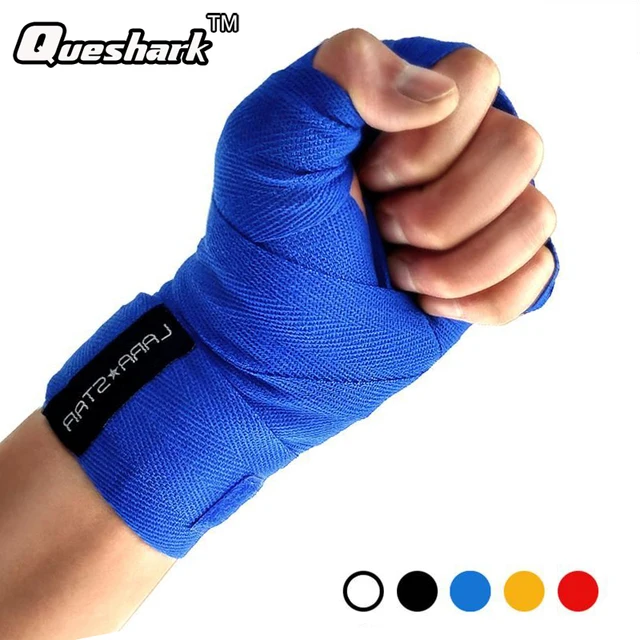 1.5m/3m/5m Cotton Kickboxing Boxing Bandage Gloves Sanda Hand Wraps