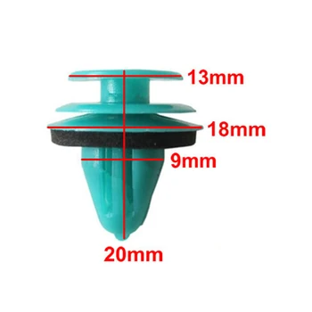 

Replacement Fastener W/ Washers Car Plastic Rivet Bumper Fender Panel Moulding High Quality For BMW E53 E60 E61 E39 E46 E52