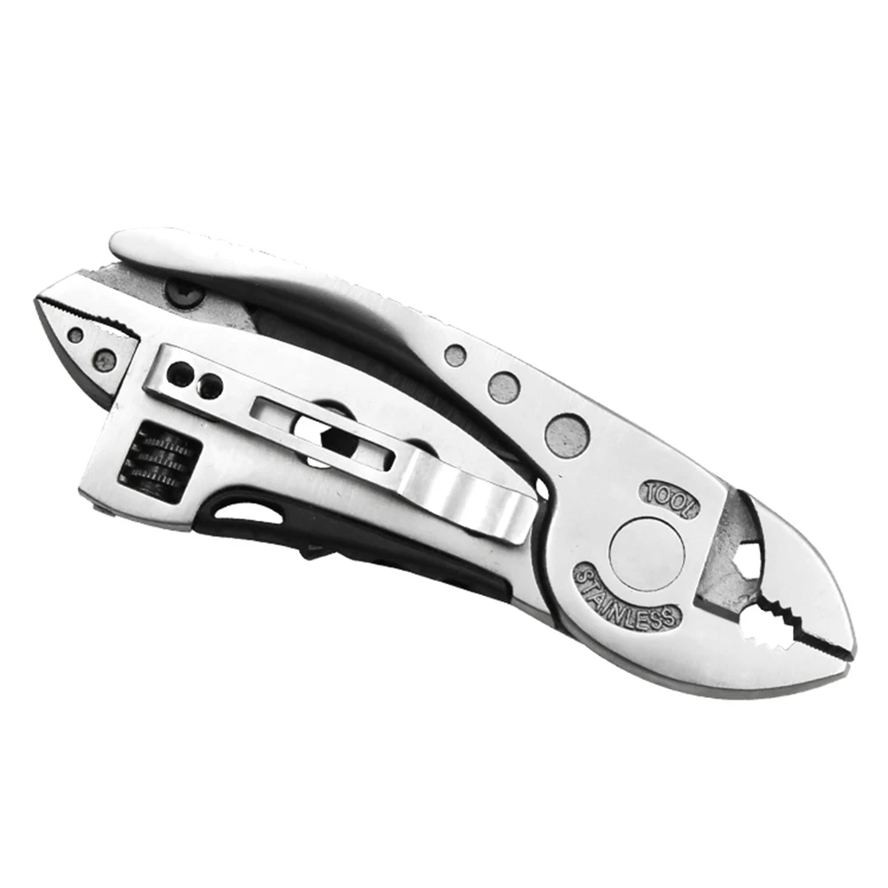 

1Pc Multitool Pliers Pocket Knife Screwdriver Kit Adjustable Wrench Saw Spanner Portable Outdoor Survival EDC Repair Tool