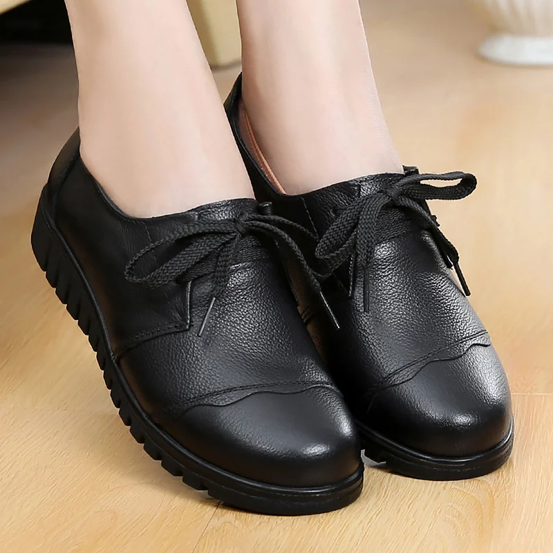 

Superstar women shoes spring 2019 new style womens moccasin shoes genuine leather solid shallow casual shoes size 35-41
