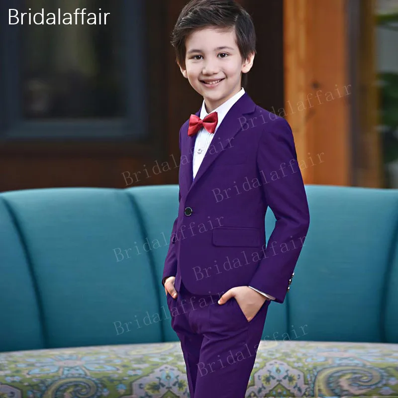 kids purple suit jacket