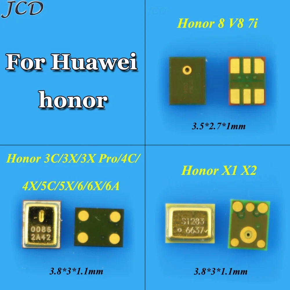 JCD 2 шт. для Huawei honor 6 3C P6 P7 G7 3X 4C 4X 5C 5X 8 V8 7i X1 X2 Внутренний микрофон ресивер Динамик