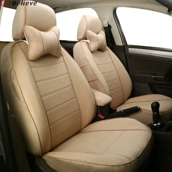 

Car Believe car seat cover For hyundai solaris 2017 creta getz i30 accent ix35 i40 tusson accessories covers for vehicle seat