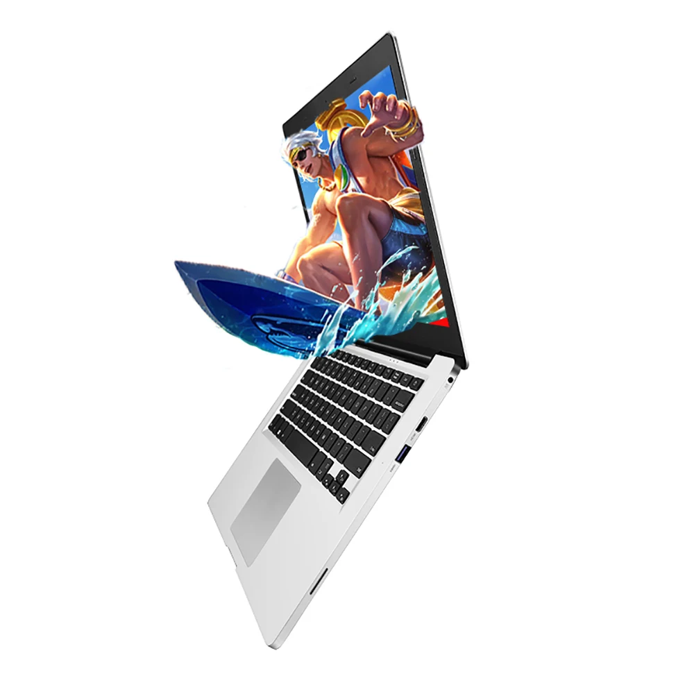 

DERE X8 Pro 14.1 inch Notebook Windows 10 English Version Intel Celeron N3450 Quad Core 1.1GHz 6GB RAM 64GB/128GB Camera HDMI