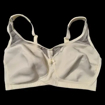 

Plus Size Solid Color Bow Perspective Gauze Wide Strap Comfortable Sexy Bra for Women Intimate Lingerie Underwear Gift BRB030