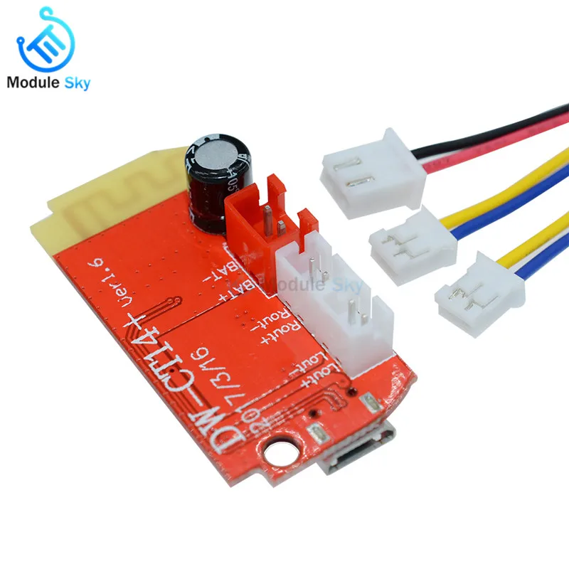 3.7 5V 3W Amplifier Board Dual Plate DIY Bluetooth Speaker Modification