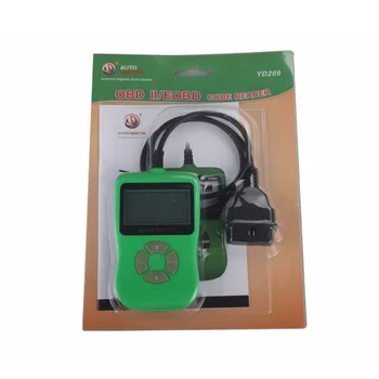 

New arrival YD209 OBDII code reader scanner update online compatible with almost cars auto OBDII code reader