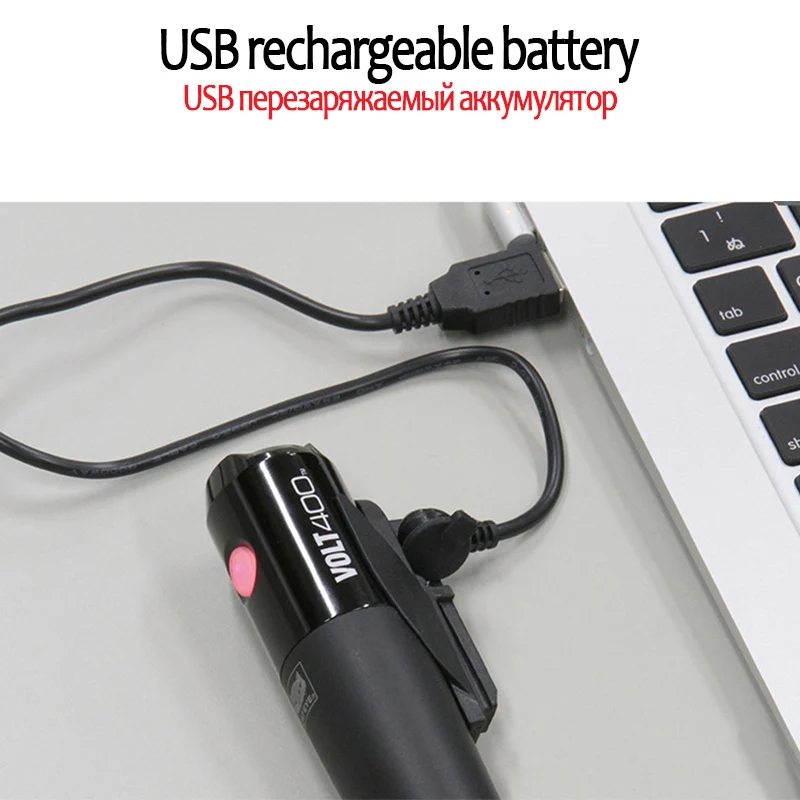 Flash Deal CATEYE Usb Rechargeable Bike Light Front Handlebar Cycling Lamp Light Waterproof Flashlight Torch Headlight Bicycle Accessories 1