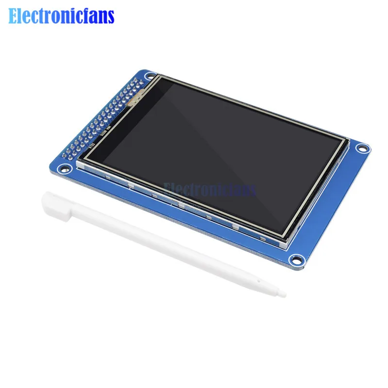 ЖК модуль с сенсорной панелью 3 2 дюйма 240x320 RGB TFT дисплей 128x64 ILI9341 контроллер В 16 бит