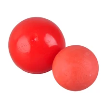 Solid Red Rubber Pet Toy Natural Elastic Ball Dog Toys Bite Resistant Durable Dogs Chew Toys Pets Training Supplies For Pitbull