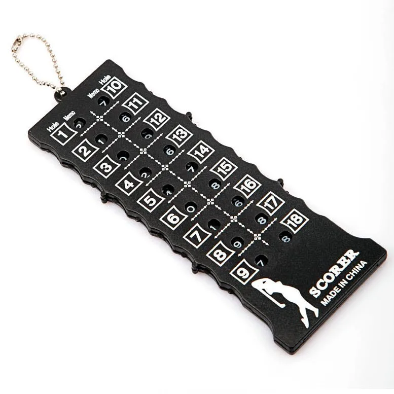 2 قطعة/الوحدة الأسود 18 حفرة للغولف السكتة الدماغية النار إضرب النتيجة حارس مع مفتاح سلسلة بالجملة 2 قطعة/الوحدة الأسود 18 حفرة للغولف السكتة الدماغية النار إضرب النتيجة حارس مع مفتاح سلسلة بالجملة