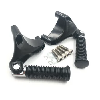 

Heavy Duty Metal Motorcycle Passenger Rear Foot Pedal Mount Bracket Foot Peg For Harley Sportster XL 883 1200 Replaces