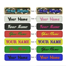 На заказ Вышивка имя патч на железе, 2 шт Персонализированные милитари номер тег индивидуальный логотип ID для нескольких одежды мешок жилет