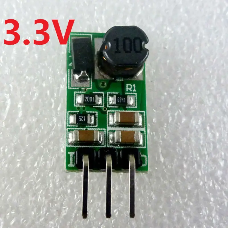 

1A DC 5-40V to 3.3V Regulator DC-DC Step-Down Buck Converter Module Board replace AMS1117-3.3 LM1117-3.3 1117 LDO