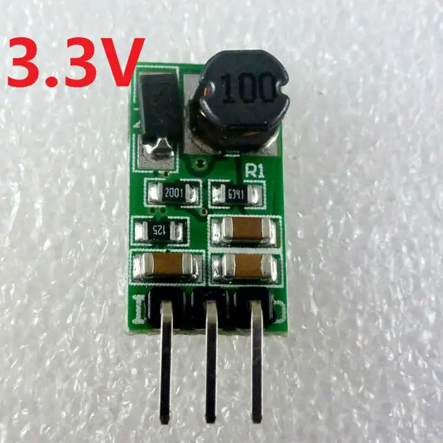 1A DC 5-40V to 3.3V Regulator DC-DC Step-Down Buck Converter Module Board replace AMS1117-3.3 LM1117-3.3 1117 LDO 1A DC 5-40V to 3.3V Regulator DC-DC Step-Down Buck Converter Module Board replace AMS1117-3.3 LM1117-3.3 1117 LDO