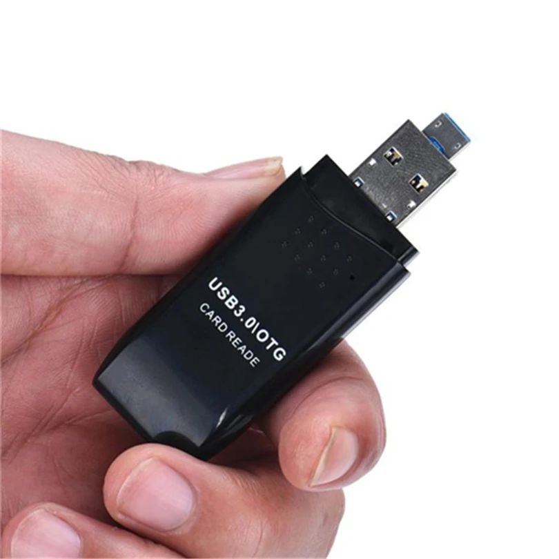 Мини 5 Гбит/с супер Скорость USB 3,0 + OTG Micro SD/SDXC TF Card Reader адаптер U диска MICRO SD/SDXC/TF A30