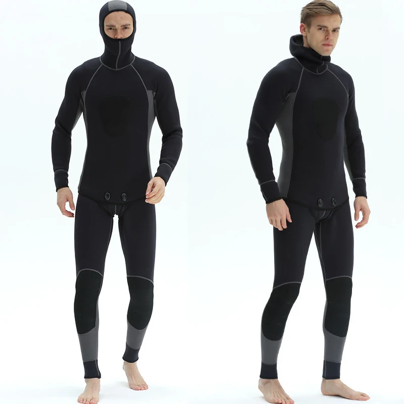 Split Type Wetsuit Men Full Body Diving Suits Surfers Divers
