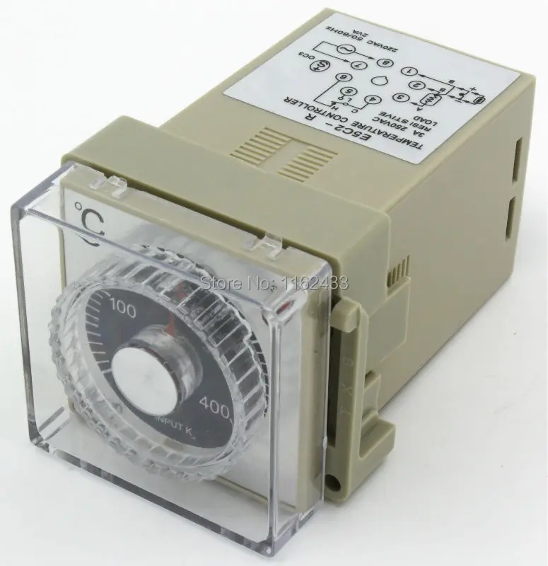 

E5C2-R AC 220V relay output K input 0-400C pointer temperature controller E5C2 series