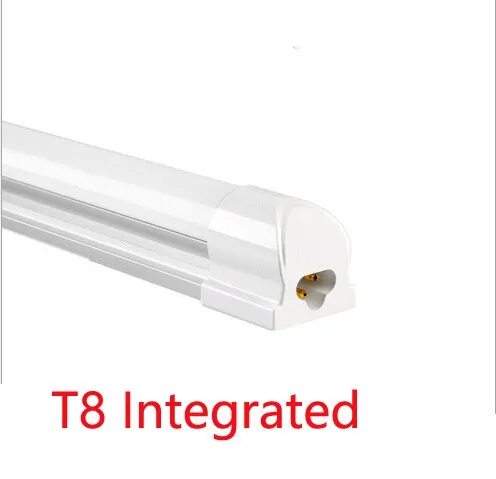 50 шт. t5/t8 led light tube интегрированной и отделен для проект дома Освещение 300/600/900/ 1200 мм 110 В 220 В с крышка легко установить