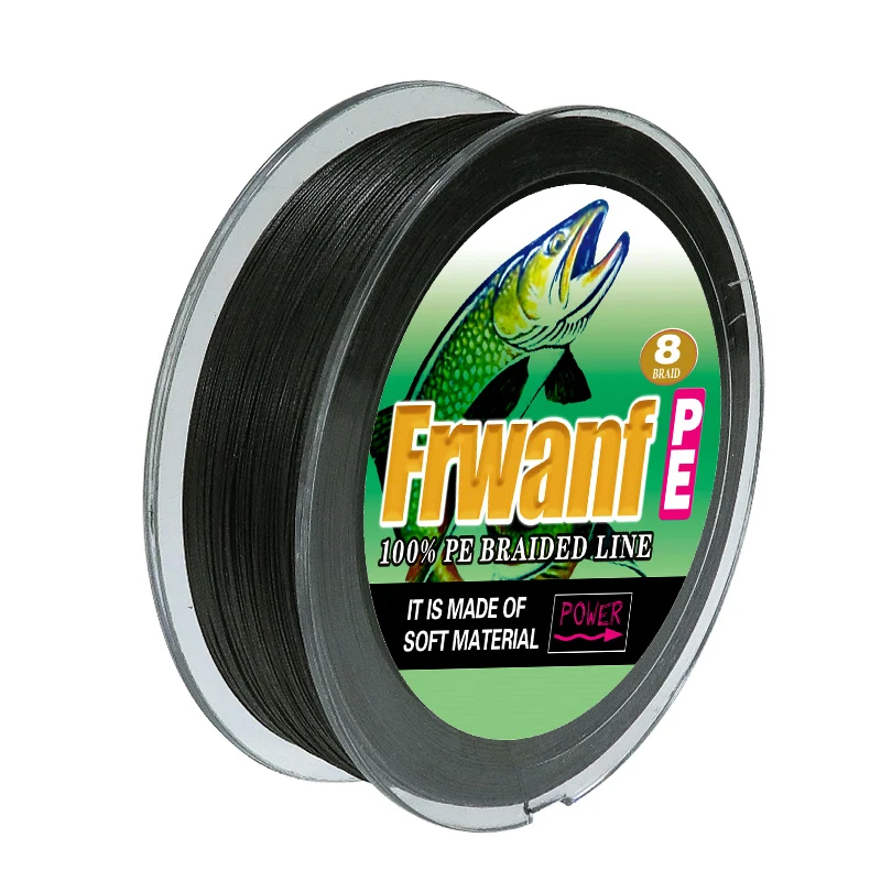 Рыболовная плетеная леска Frwanf x8 300 м 347 ярдов 8 нитей Мультифиламент PE 130 150 200 250 300LBS