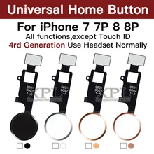 Универсальная домашняя кнопка Flex для iPhone 7 8 Plus обратная домашняя функция решение 4rd поколение