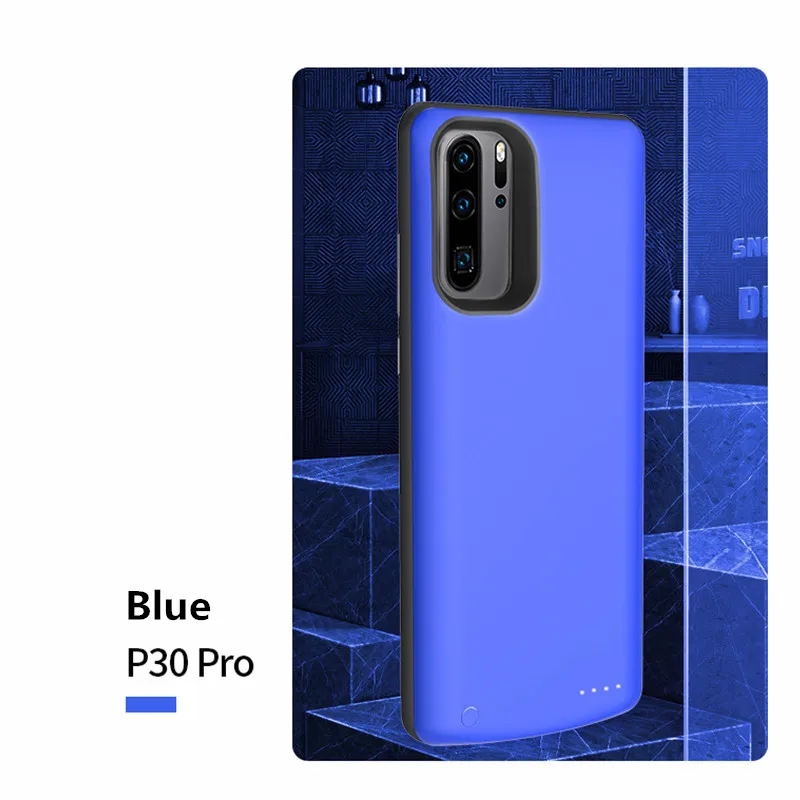 Чехол для зарядки аккумулятора, чехол для huawei P30 Pro, внешний аккумулятор, чехол s, 6500 мАч, портативный внешний аккумулятор, зарядное устройство, чехол ss