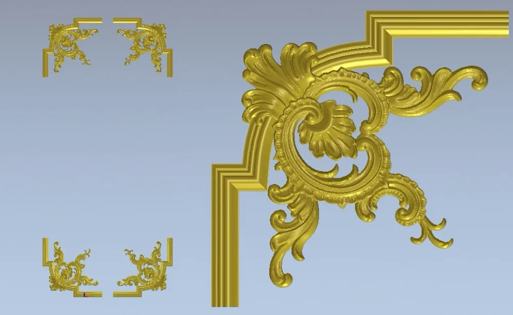 

relief 3d STL models for CNC, Artcam, Aspire, Decor-B36