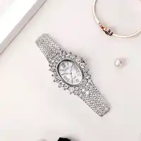 Melissa ผู้หญิงยี่ห้อ Luxury Rhinestone เครื่องประดับนาฬิกา Vintage แฟชั่นสร้อยข้อมือนาฬิกาญี่ปุ่นควอตซ์นาฬิกากำไลข้อมือ Femme