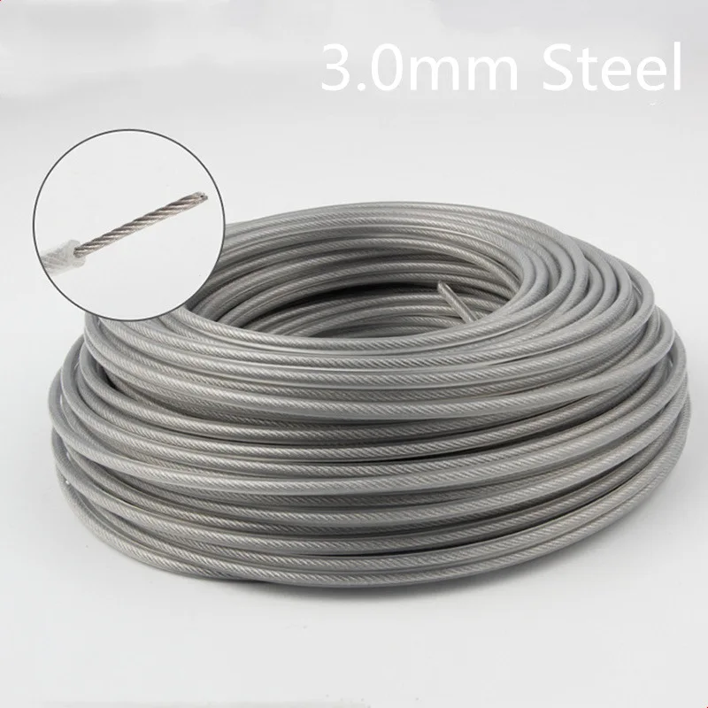 3.0MM 450G super quality Steel Nylon Grass trimmer line Twist pattern Serrated string trimmer line for weed cutter brush cutter