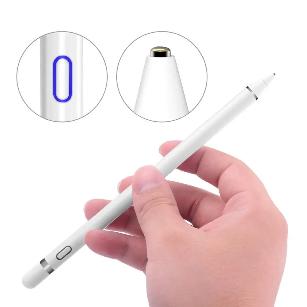 Высокоточный емкостный сенсорный Стилус для iphone ipad pro Apple стилус планшета stylo