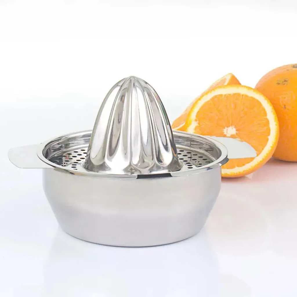 Mini Juicer Handhold Orange Lemon Juice Maker Stainless Steel Manual Squeezer Press Squeezer Citrus Juicer Mini Home Kitchen