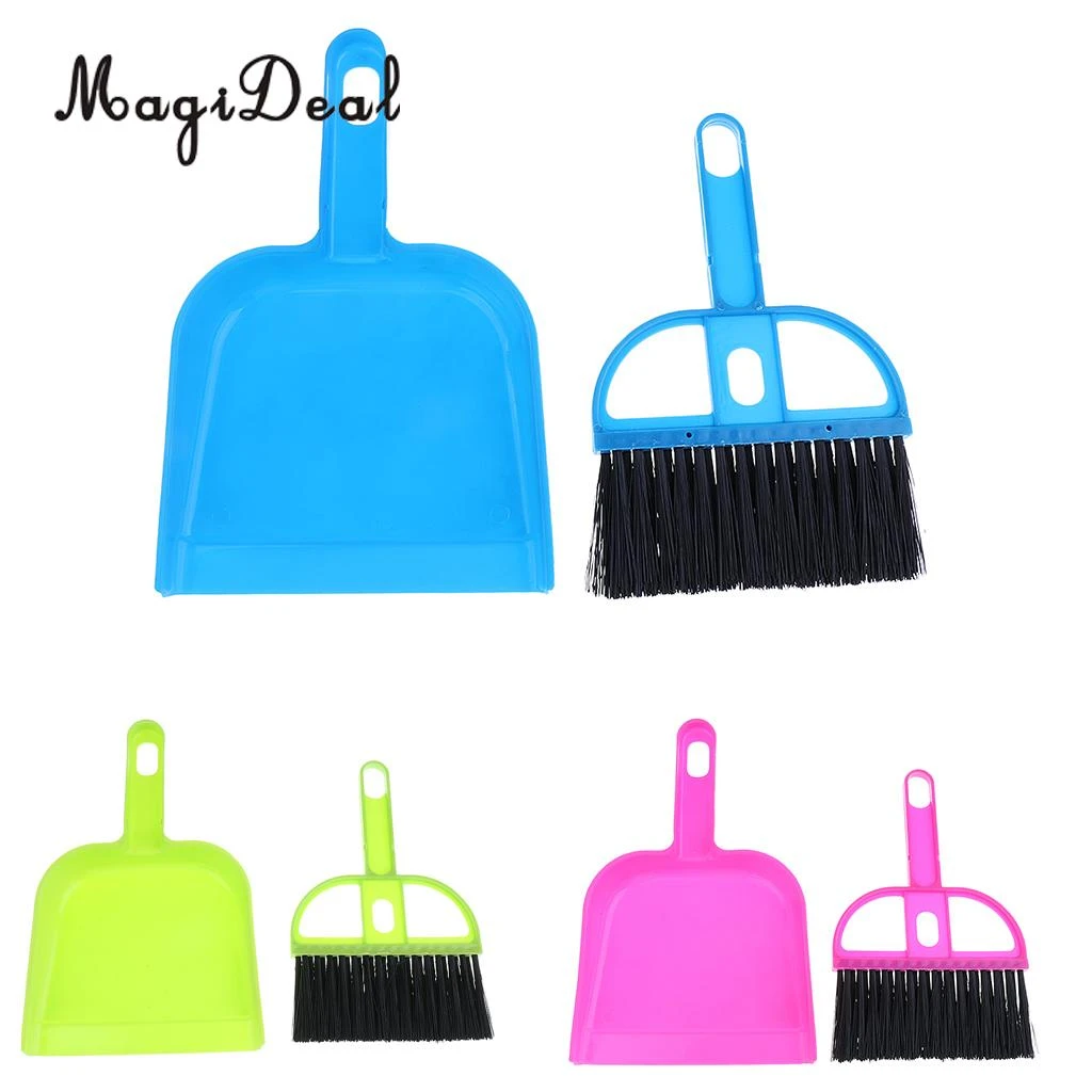 Desktop Sweep Cleaning Brush Small Broom Household Dustpan Set