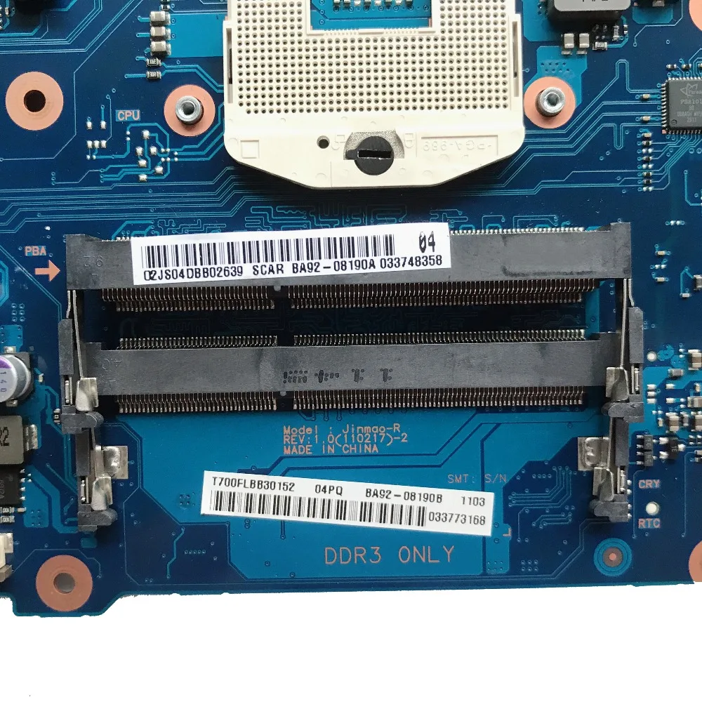 Reboto для samsung RC520 RV520 материнская плата для ноутбука BA92-08190A BA92-08190B HM65 DDR3 Материнская плата протестированная Быстрая