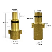 Насадка переходник для Nilfisk Anlu Gerni Wash пистолет для пенообразователя пенообразователь и струйный копье палочка Connetor