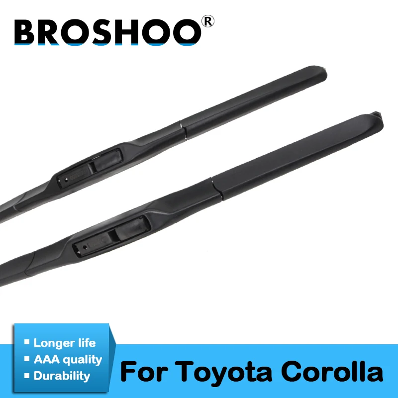 Щетки стеклоочистителя BROSHOO для Toyota Corolla Wagon хэтчбек Салун Verso модель года с 2001 по