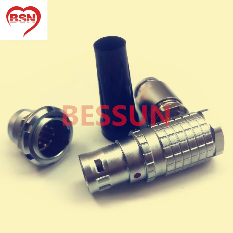 

LEMO connector 8 pin Male and female , FHJ.2B.308.CLLD,ECJ.2B.308,camera ALEXA MINI 8-pin connector plug socket,power connector
