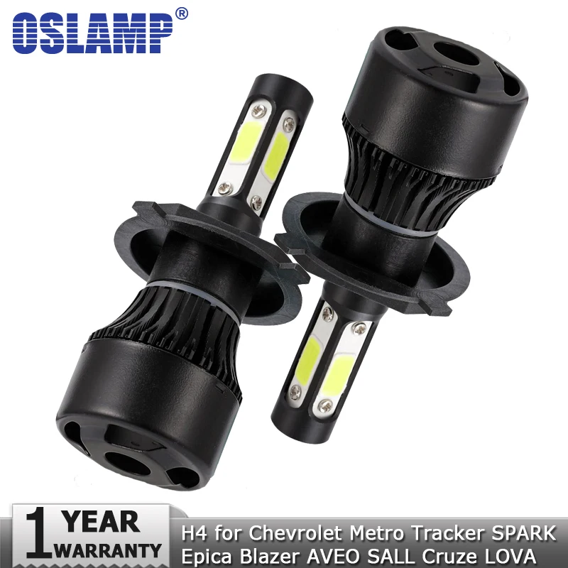 Buy Oslamp H4 Hi lo Car LED Headlight Bulb 100W