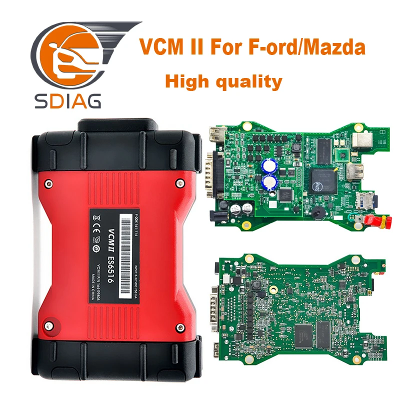 

VCM 2 for vcm ii ids for Mazda obd2 scann tool vcm2 V101 car diagnostic tool A+ quality hot sell in 2019 free shipping