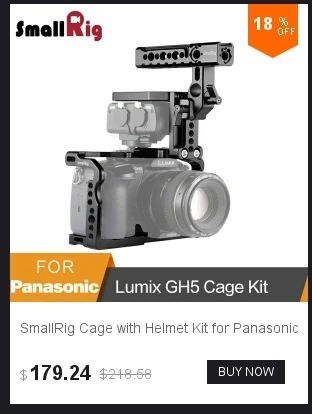 SmallRig Gh5 Sunhood для Panasonic Lumix GH5/GH4/G85/G7/GX8 клетка для камеры Защитная Защита от солнца капюшон экран Sunhood-1972