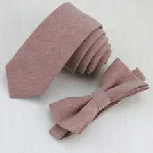 Хлопковый и льняной галстук, Новые однотонные коричневые ультратонкие клетчатые Узкие галстуки и неглубокие коричневые Галстуки