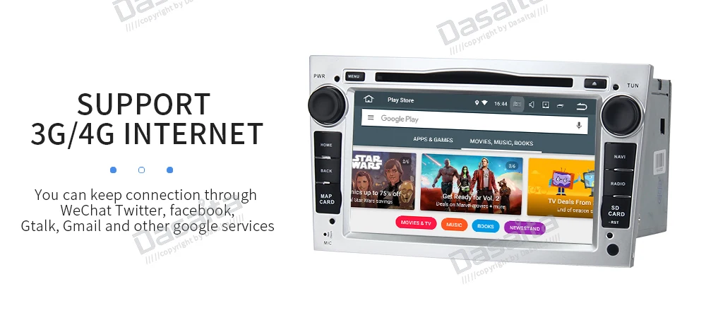 Top 7" 2 din Android 8.0 Car Radio for Opel Astra H Zafira Vivaro Vectra Tigra Corsa C Car DVD Player 2004 Autoradio Stereo GPS Wifi 14